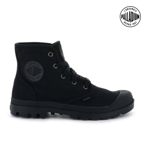 Bottes Palladium Pampa Hi Femme Noir | FR UPR968M